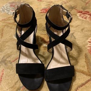 Circus by Sam Edelman- Strappy Black Sandals